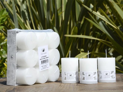 Deco Line Largo 8 x 5.6 cm - Velas Neutras