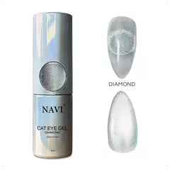 NAVI ESMALTE OJO DE GATO PLATEADO 8ML