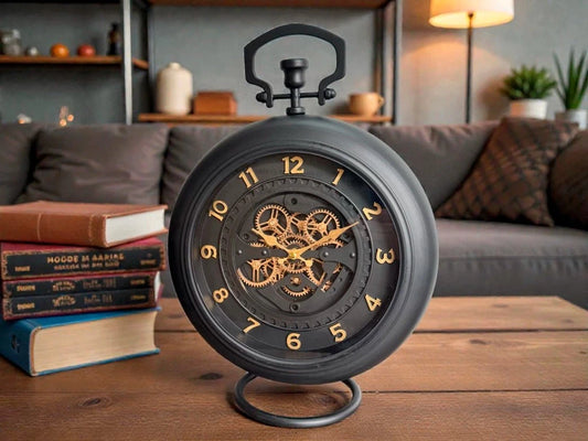 RELOJ DE REPISA CON ENGRANAJES 40.5CM