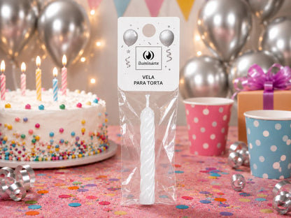 Vela para torta individual
