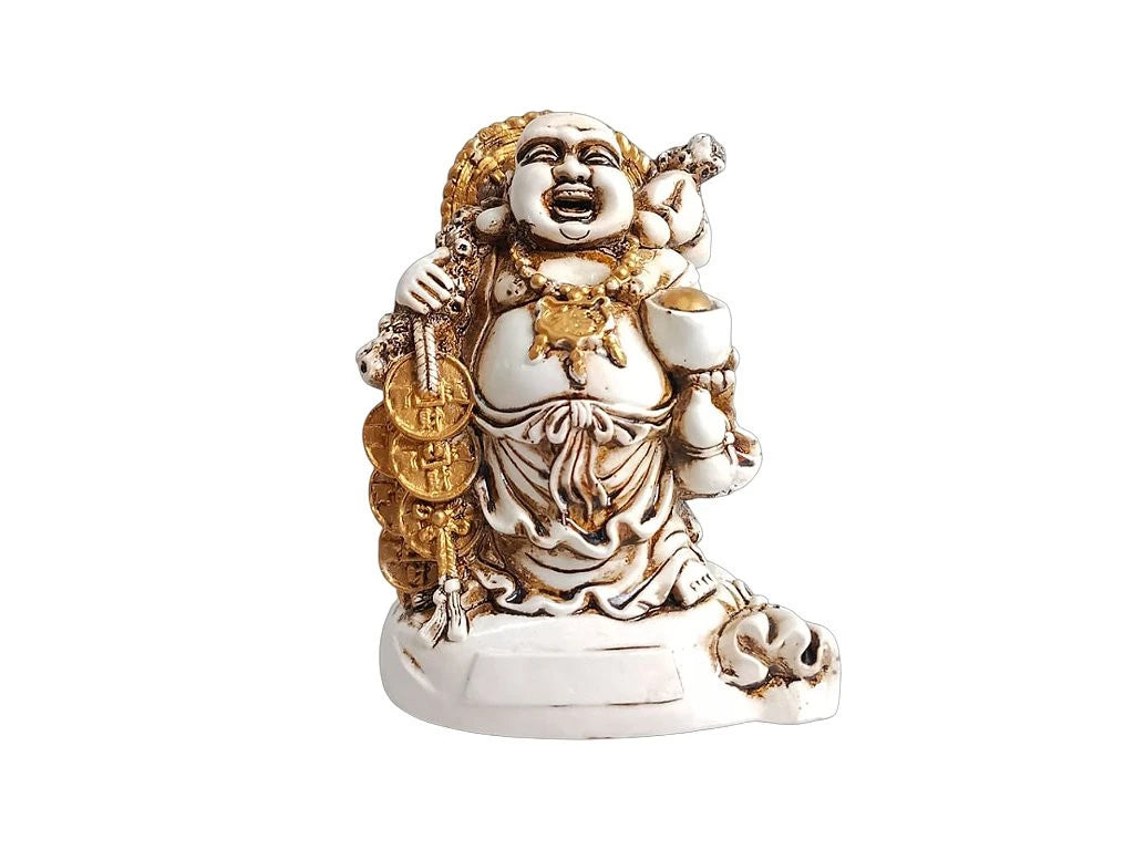Decoración Zen: Mini Buda/Monje 13cm - Modelos Surtidos