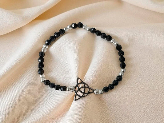 PULSERA CRISTAL TRIQUETA CELTA