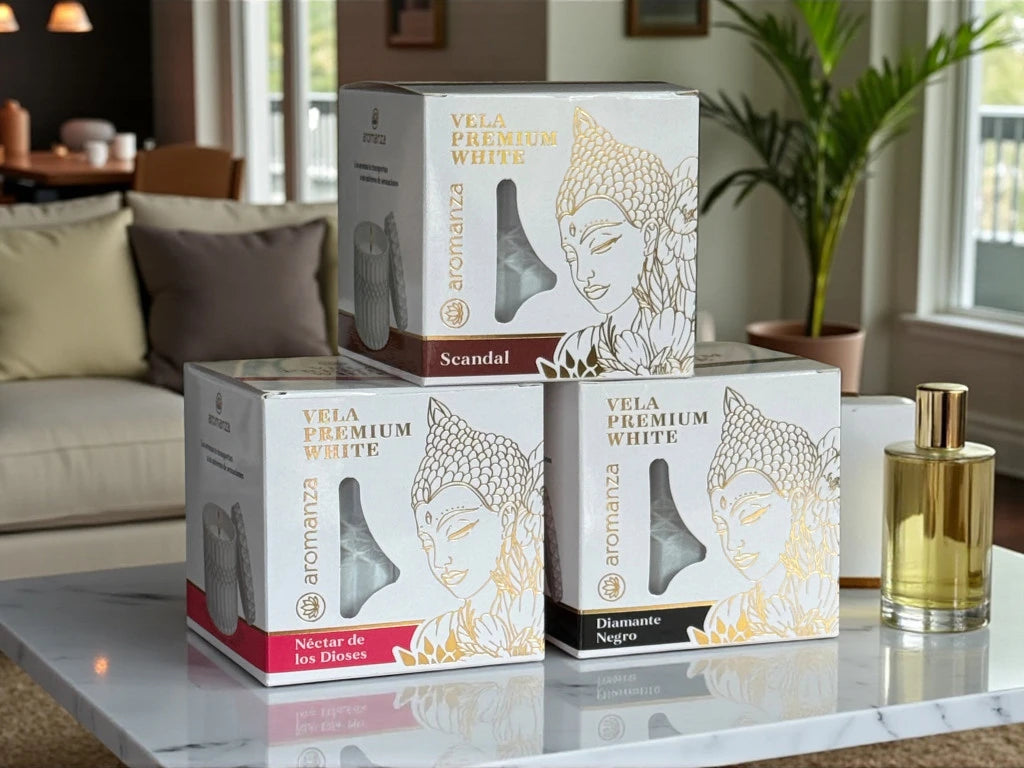 VELA AROMANZA PREMIUM WHITE AROMATICA X 1