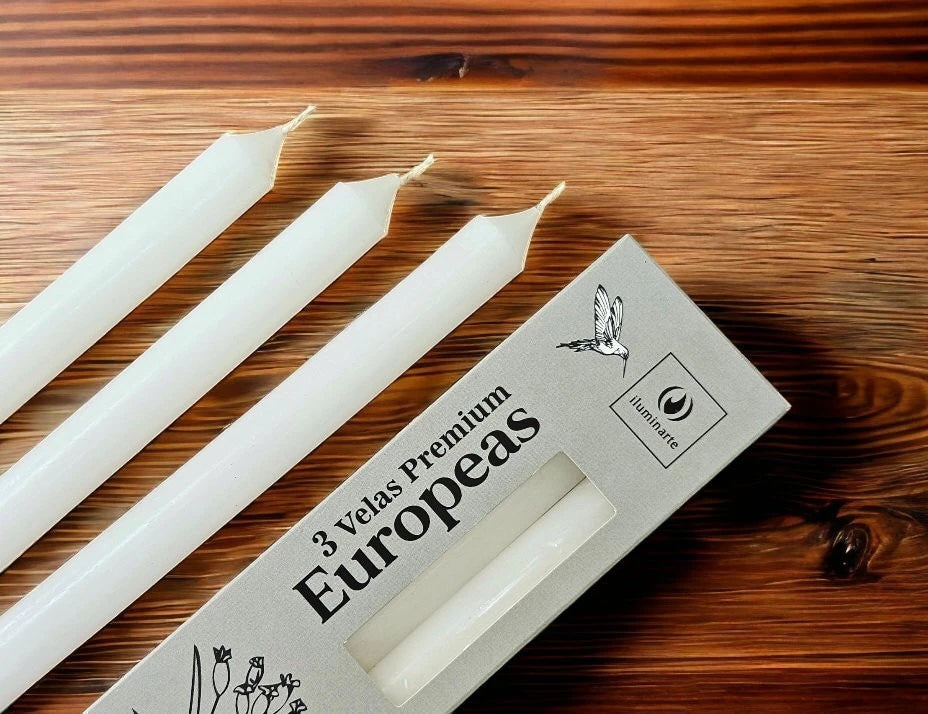Velas Europeas Neutras X3