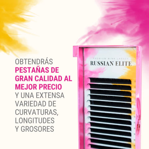 0.15D MIX PESTAÑAS RUSSIAN ELITE NEICHA