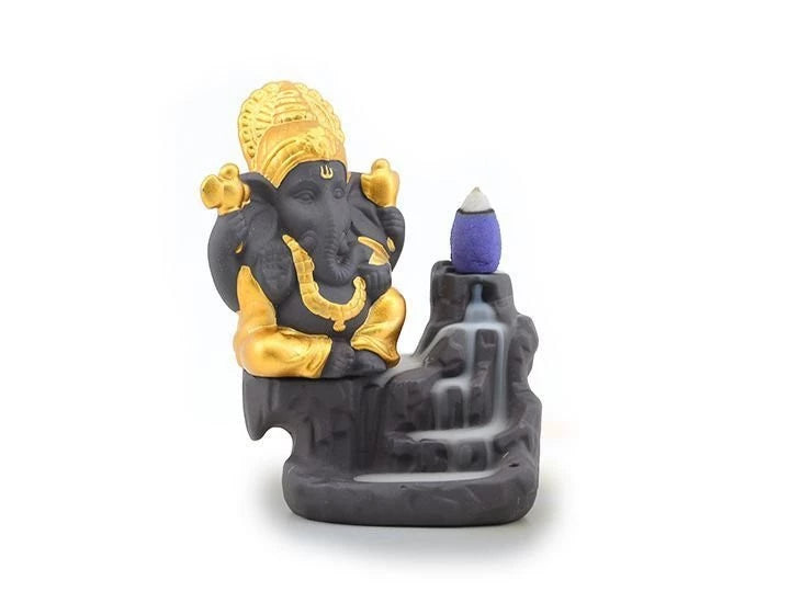 Cascada de Humo Ganesh 11,5 cm (Importada)