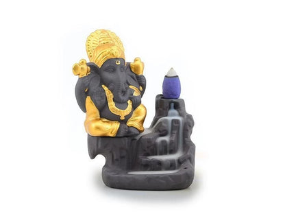 Cascada de Humo Ganesh 11,5 cm (Importada)