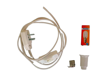 Kit Cable para Armar Lámpara de Sal - ¡Incluye Foquito!