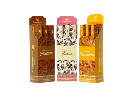 Sahumerio Hexagonal India Iluminarte X 1 - Potente aroma para meditación y relajación