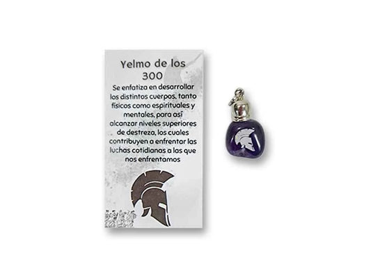 Dije Piedra Grabada Yelmo de los 300 - Espartano