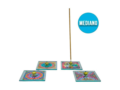 Porta Sahumerio Mediano 7x7cm