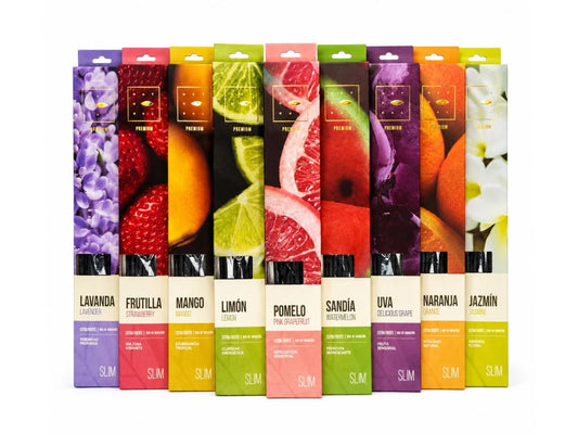 SAHUMERIO NATURAL PREMIUM SLIM AROMATICO SAGRADA MADRE- X1