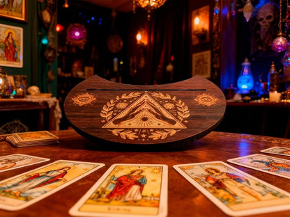 PORTA CARTA TAROT BASE LUNA