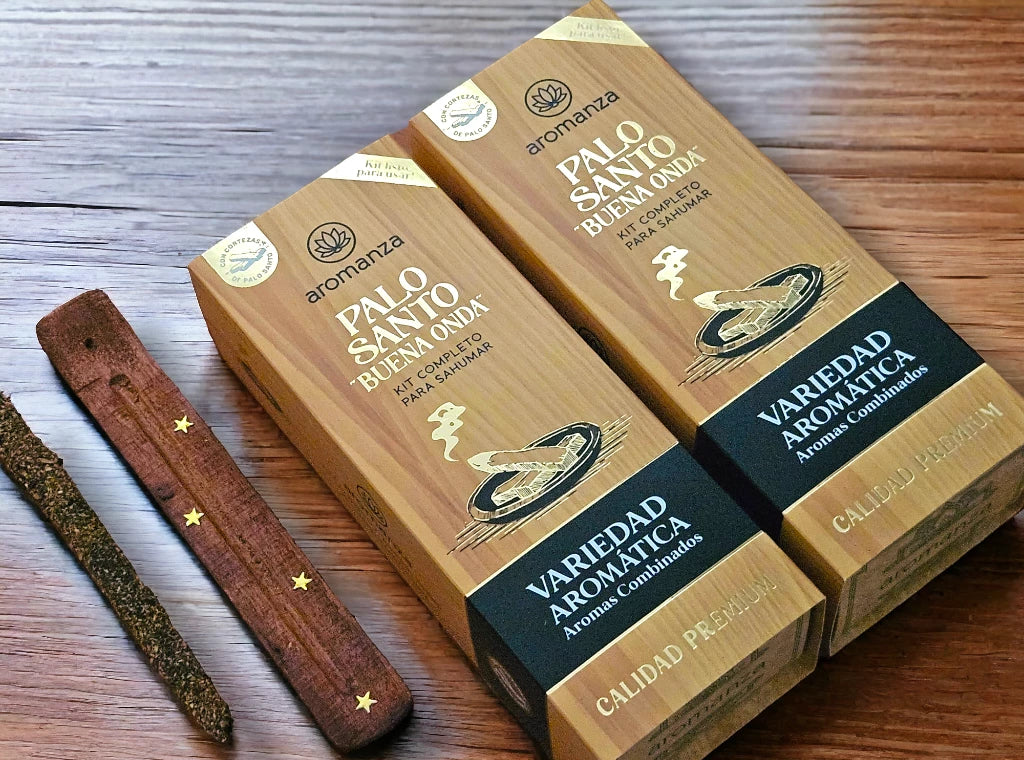 Kit Palo Santo Buena Onda x1 - Aromanza