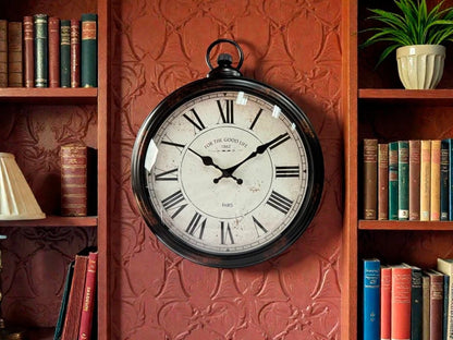 RELOJ DE PARED ANTIGUO 41.6CM