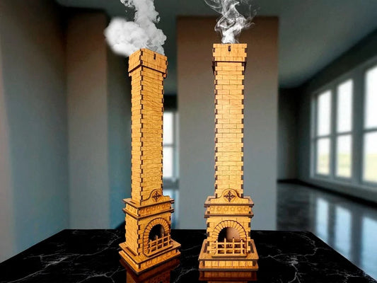 PORTA SAHUMERIO CHIMENEA MDF 30CM
