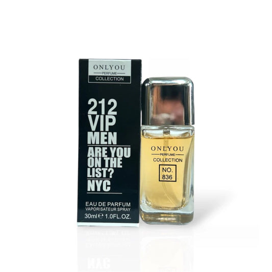PERFUME 212 VIP MEN ARE YOU ON THE LIST NYC
