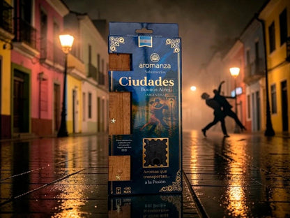 Caja pack sahumerios Aromanza con porta - Aromaterapia
